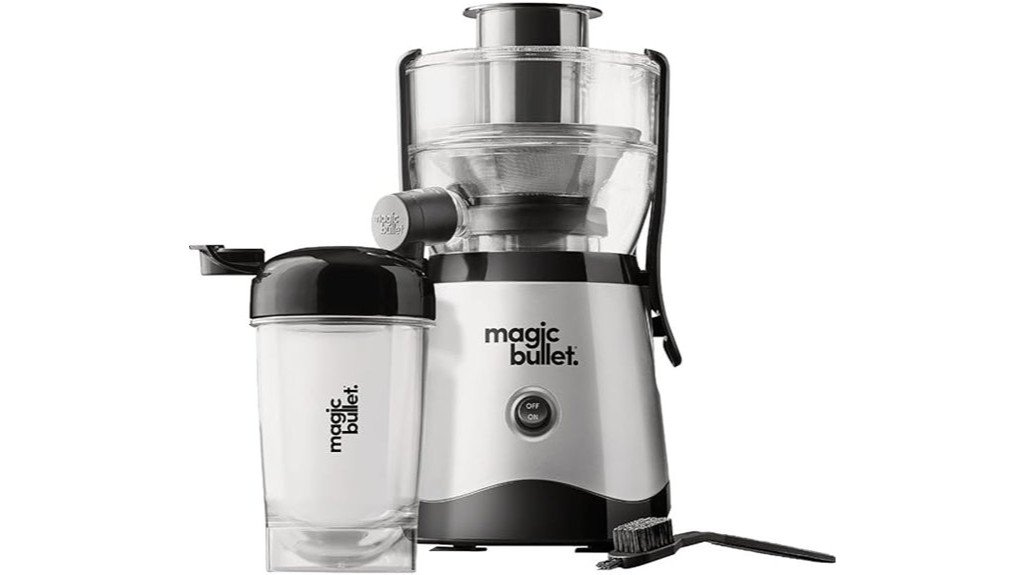 compact juicer with cup