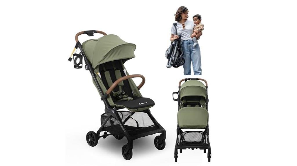 compact lightweight travel stroller