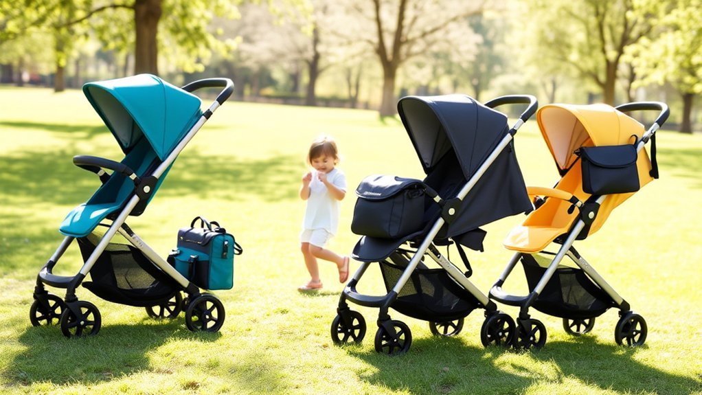 compact lightweight travel strollers