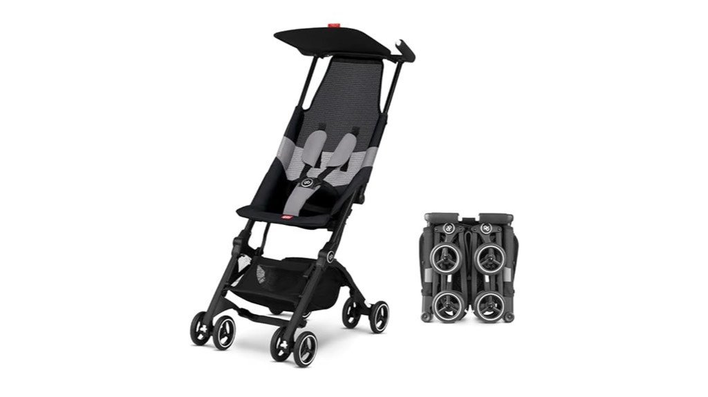 compact travel stroller design