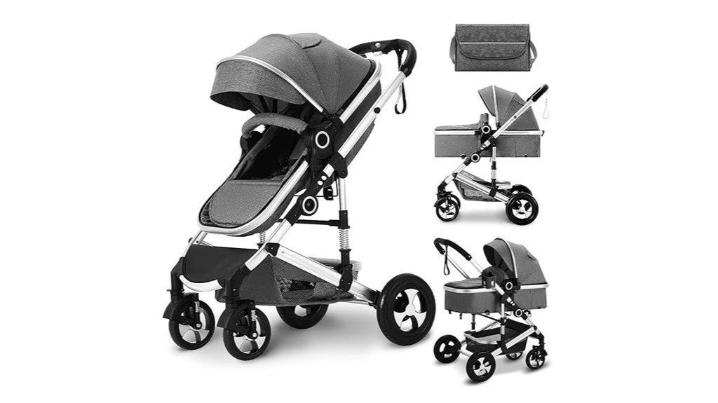 convertible baby stroller design
