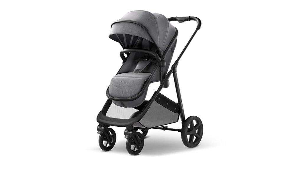 convertible stroller with bassinet
