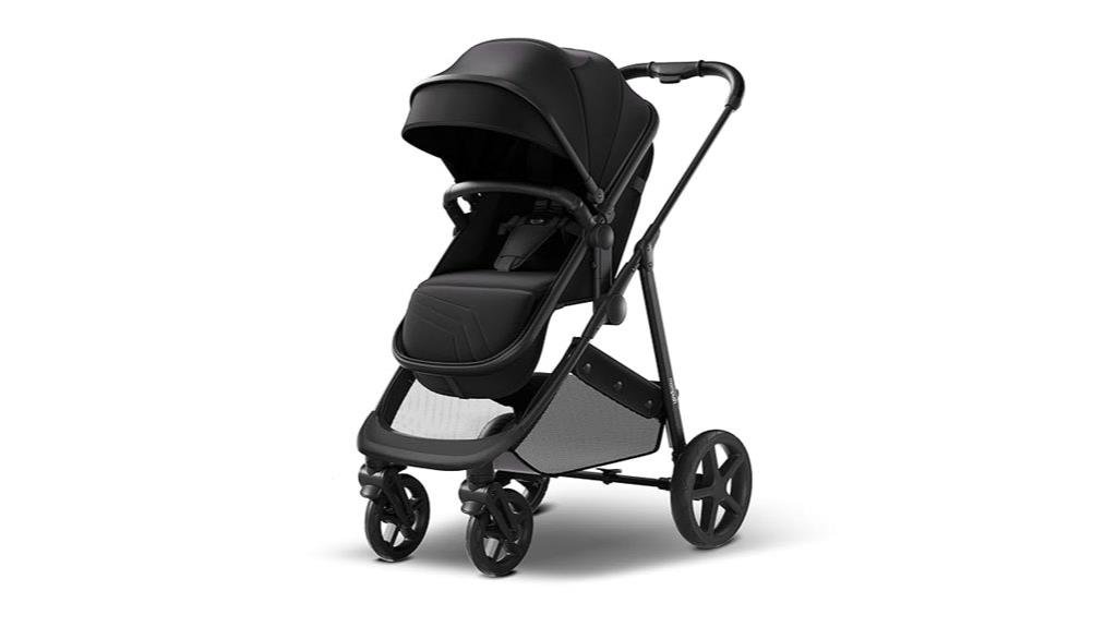 convertible stroller with bassinet