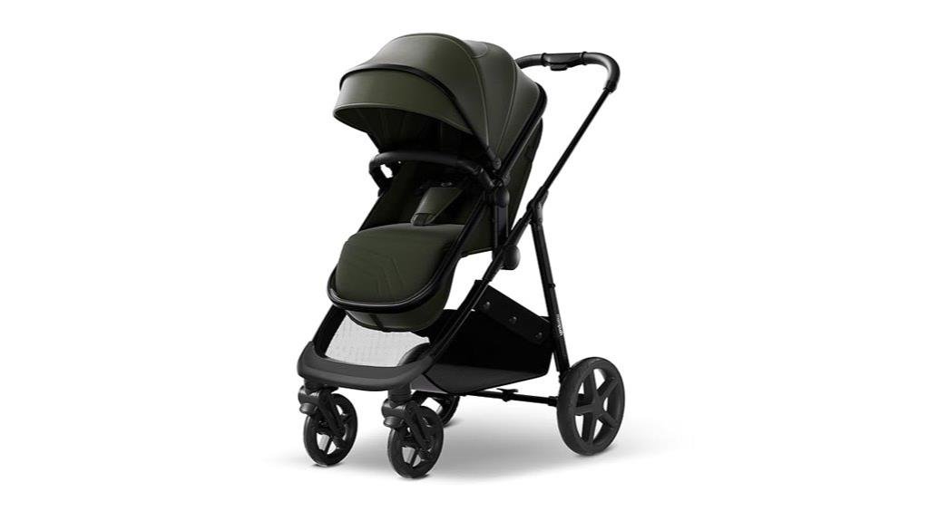 convertible stroller with bassinet
