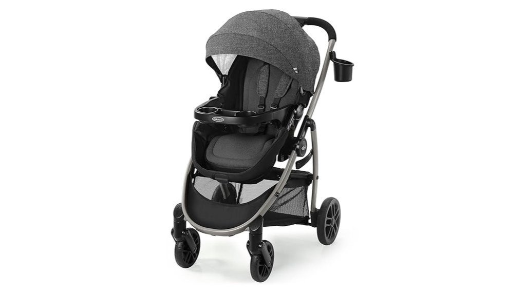 convertible stroller with versatility