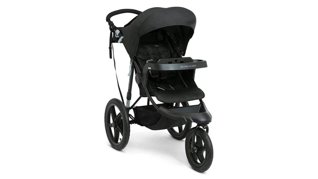 delta children jogging stroller