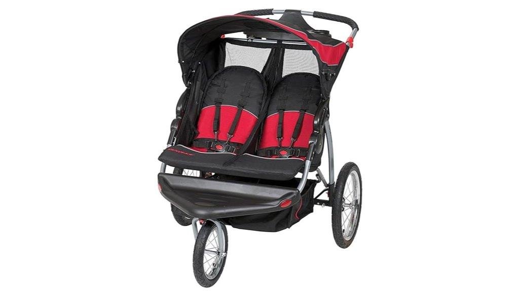 double jogger for infants