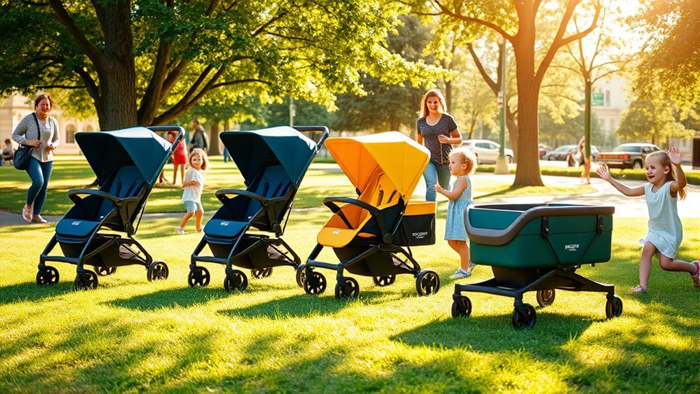 family friendly wagon strollers