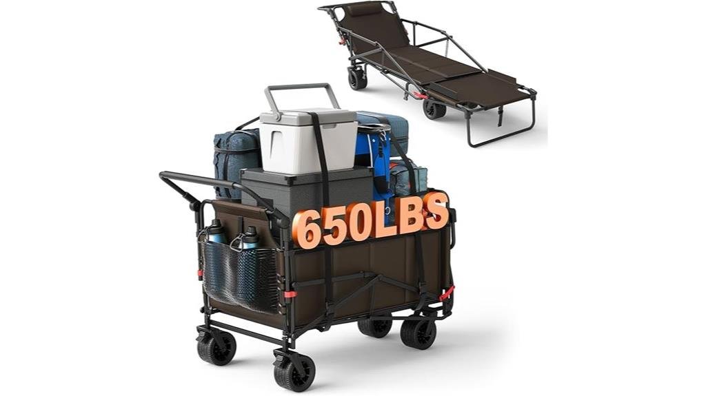 heavy duty folding wagon