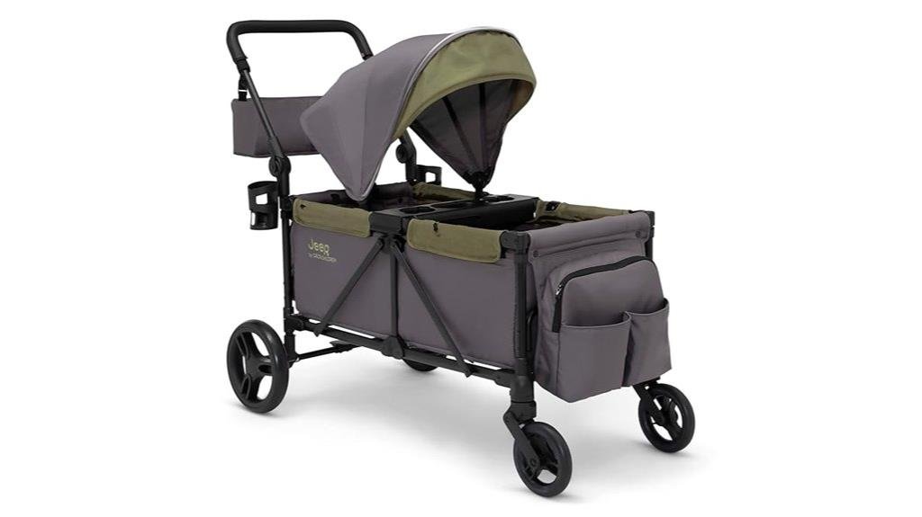 jeep all terrain stroller wagon