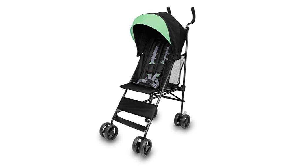 lightweight aluminum frame stroller