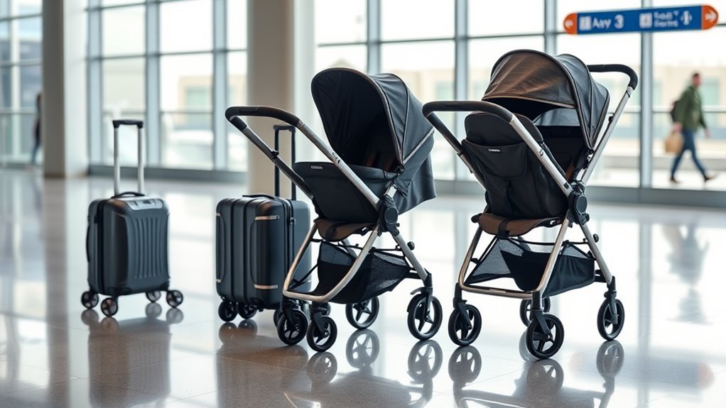 lightweight and compact strollers
