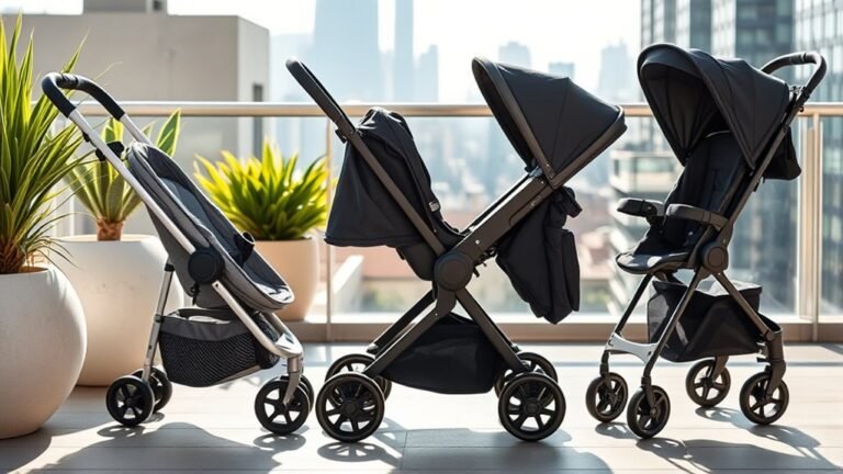 lightweight collapsible travel strollers