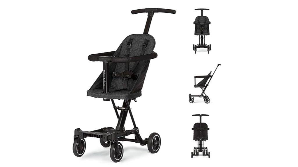 Dream On Me Coast Rider Stroller Black