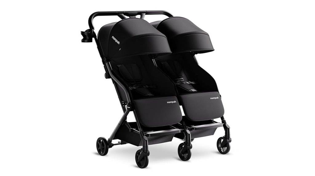 lightweight double stroller design