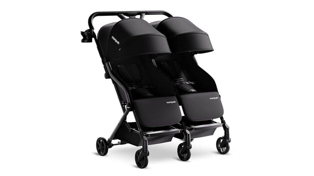 lightweight double stroller design