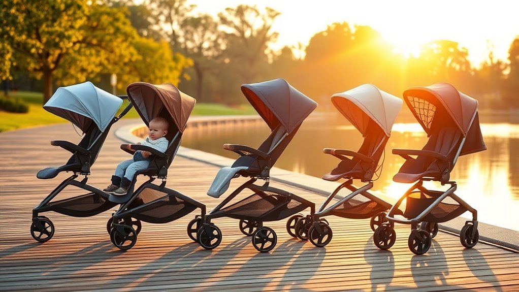 lightweight double strollers review