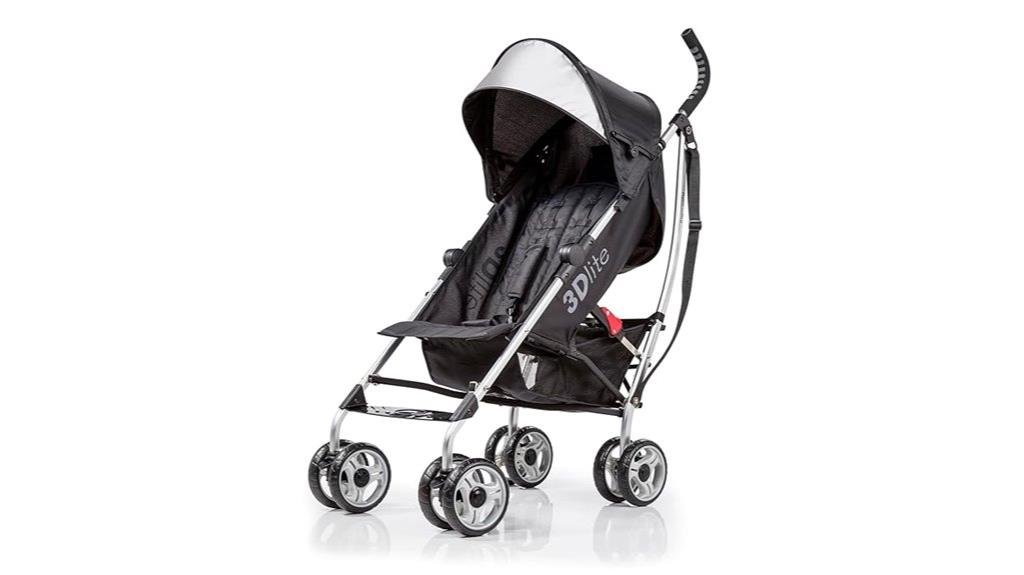 lightweight infant stroller black