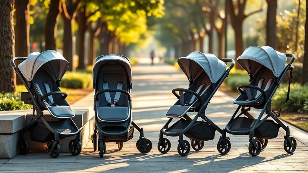 lightweight strollers for newborns