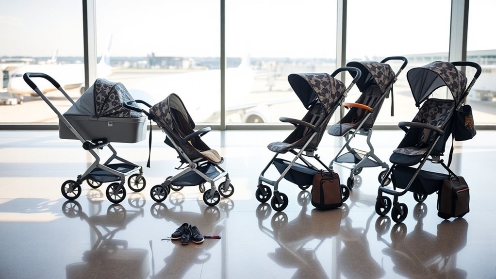 lightweight travel friendly strollers