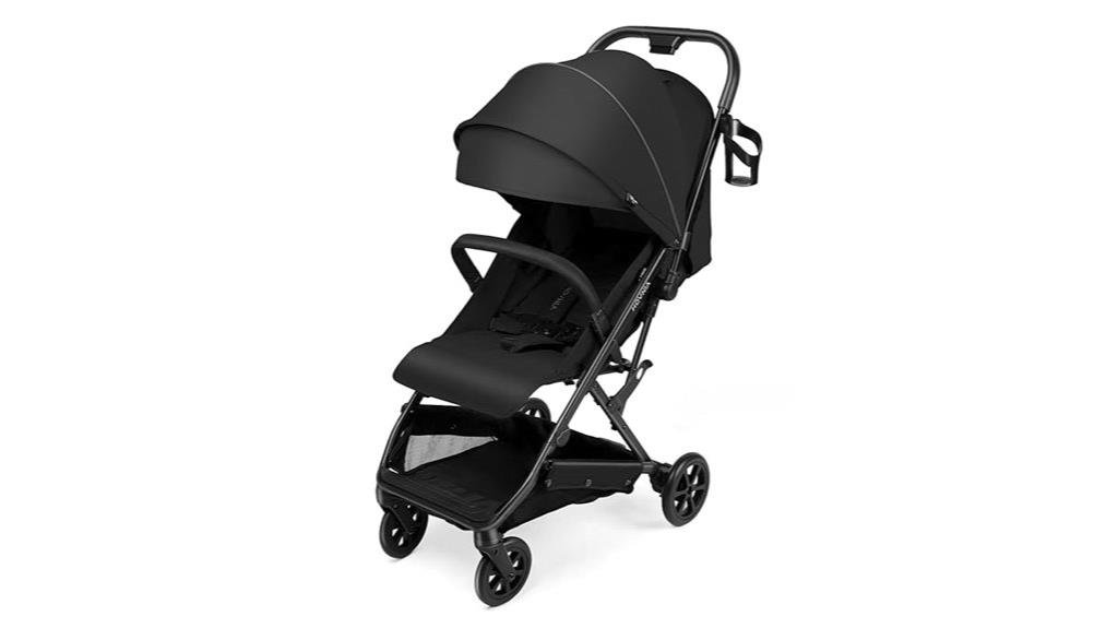 lightweight travel stroller features