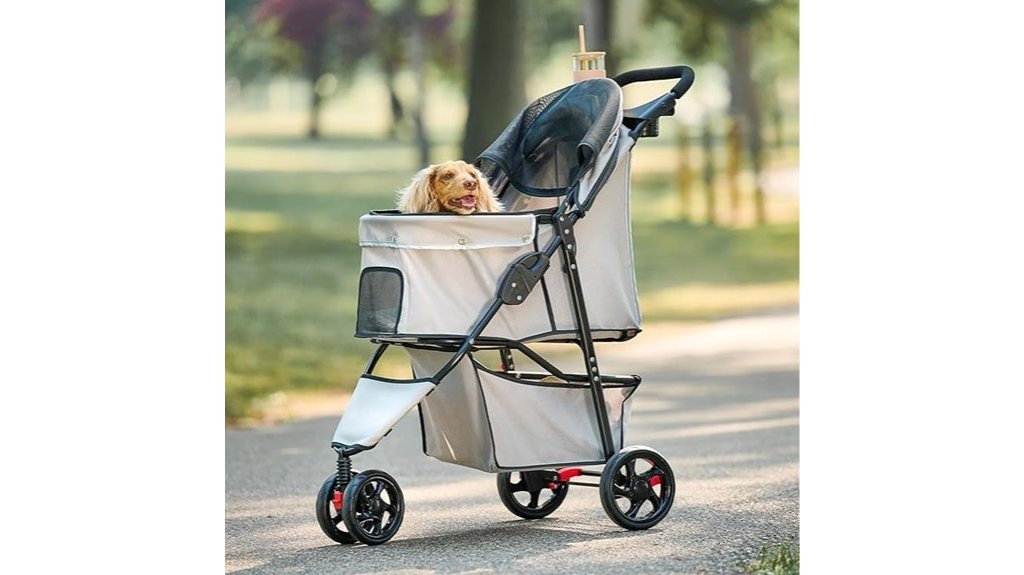 pet friendly stroller for convenience