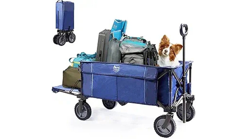 portable collapsible wagon cart