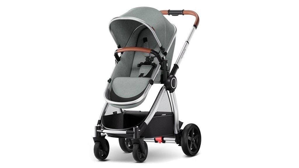 premium convertible baby stroller
