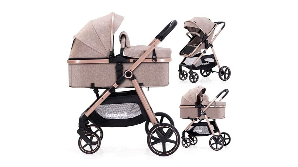 reversible seat baby stroller