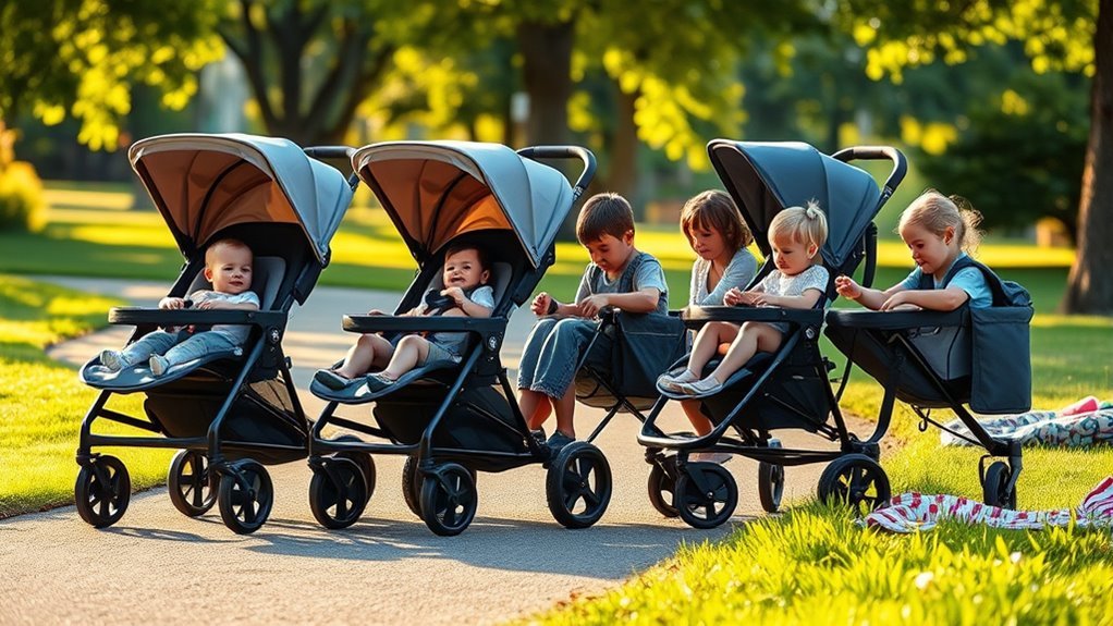 safe and adventurous strollers