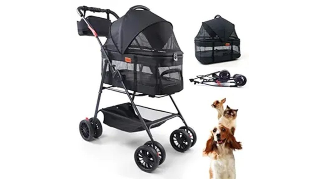 small pet stroller wheels