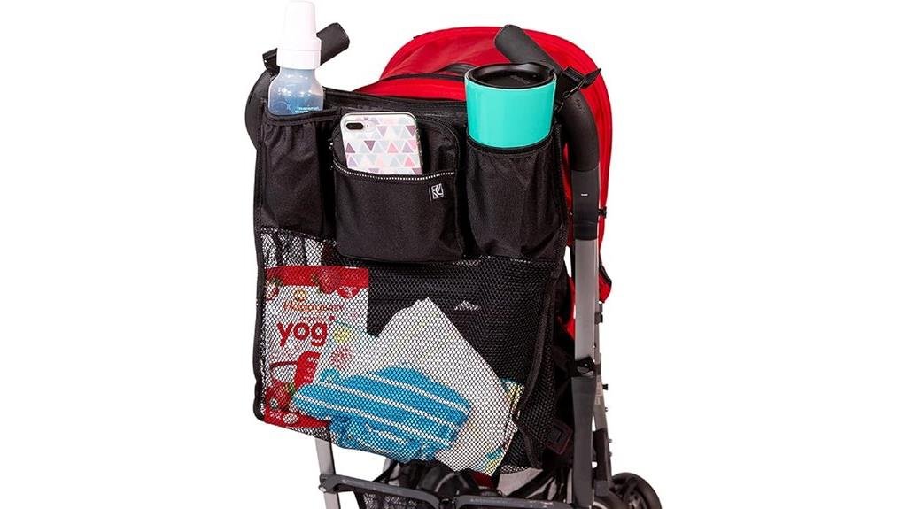 stroller accessory organizer caddy