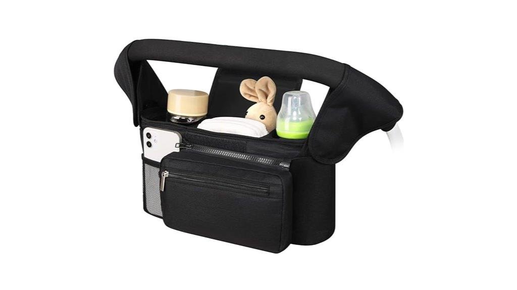 stroller organizer with accessories