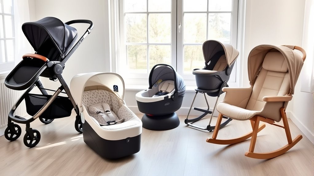 top infant seats strollers