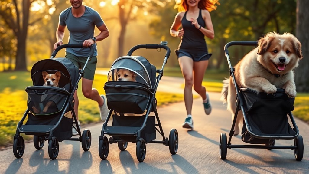 top jogging dog strollers
