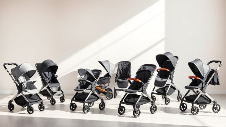 top travel ready folding strollers