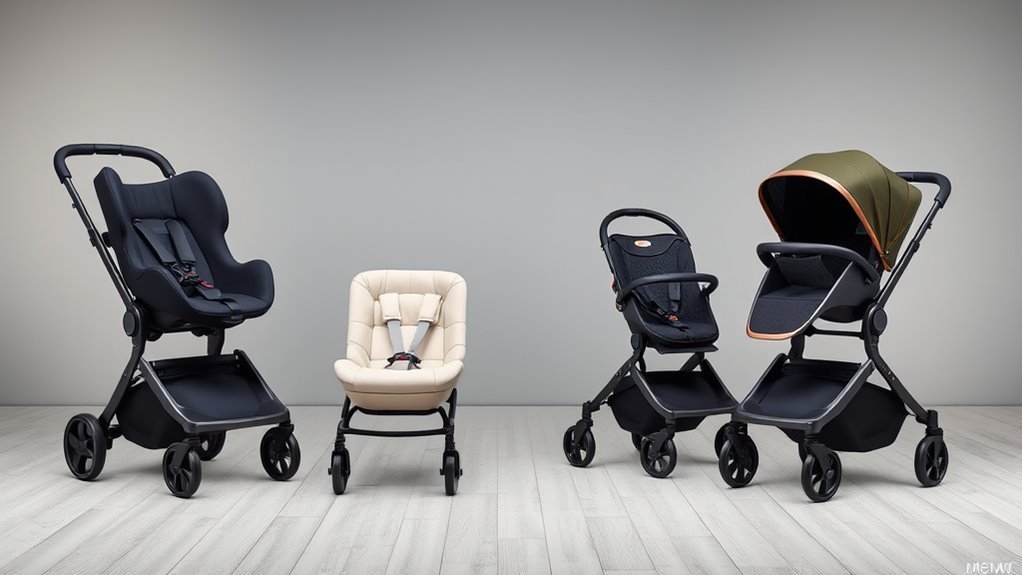 top travel ready stroller combos