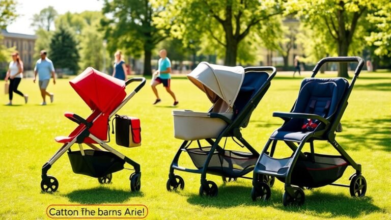 travel friendly double strollers