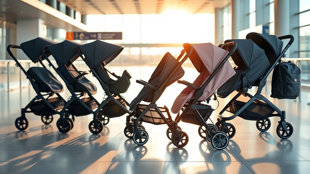 travel friendly lightweight strollers