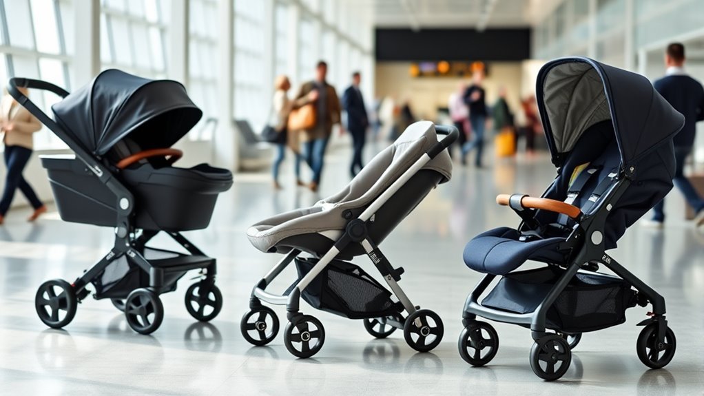 travel friendly stroller car seat combos