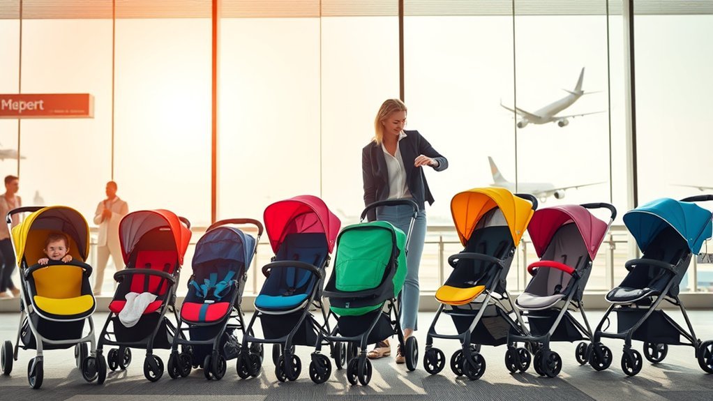 travel friendly strollers for families