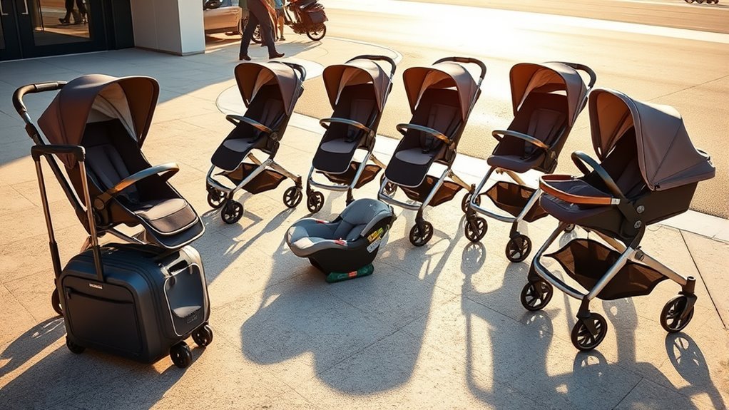 travel stroller car seat combos