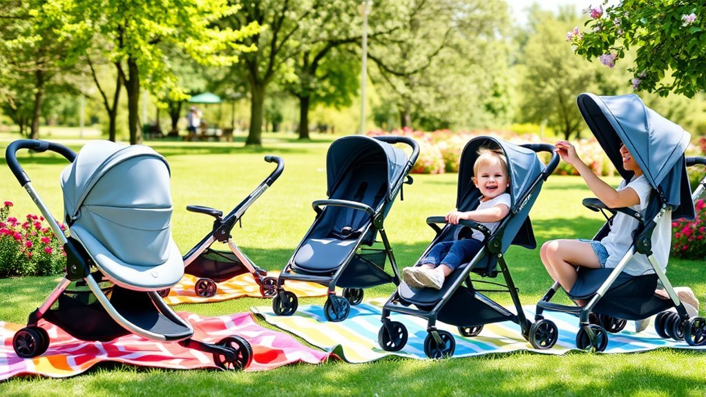 travel strollers for families