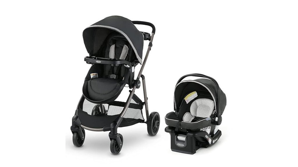 versatile carseat stroller combo
