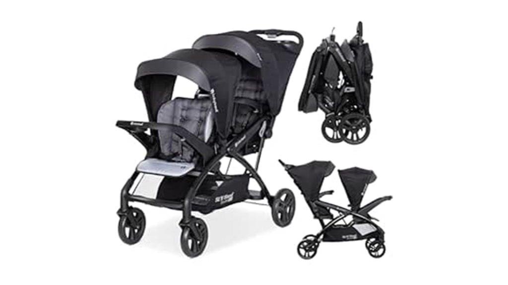 versatile double stroller design