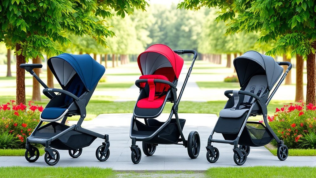 versatile double strollers 2025