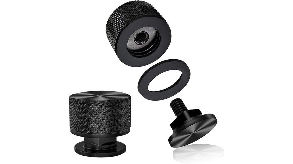 aluminum welding hood fasteners