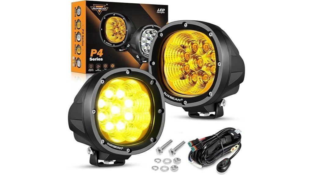 amber led driving lights