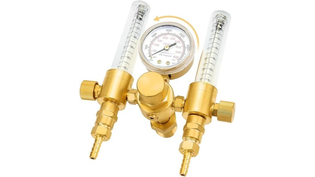 argon regulator performance evaluation