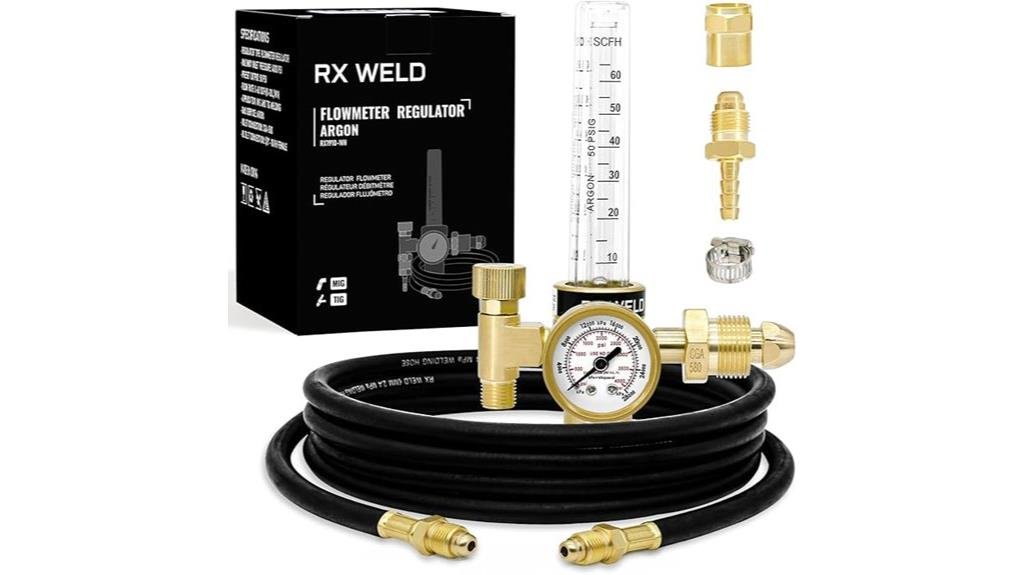 argon regulator performance evaluation